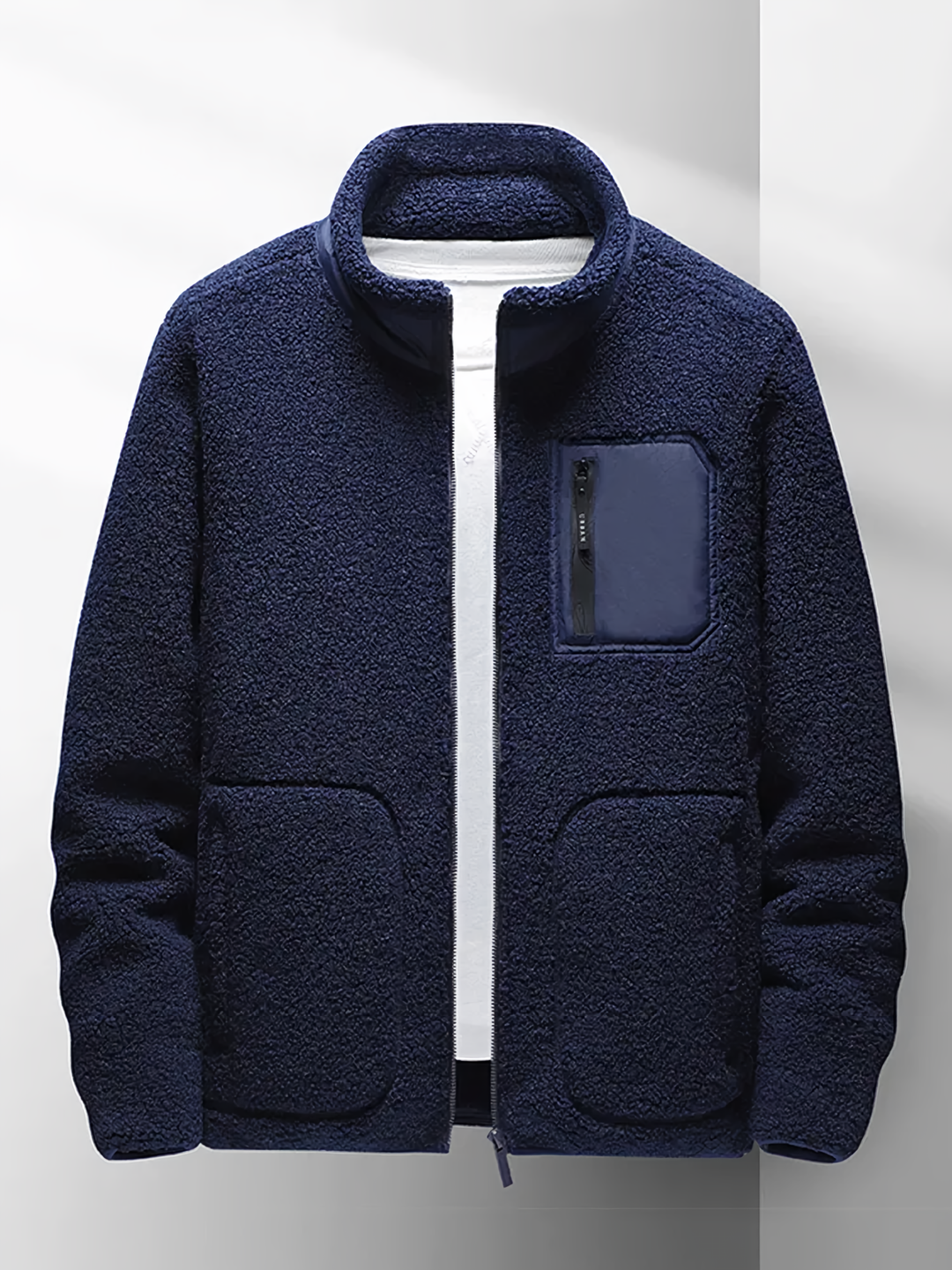 Herre Sweater i Lamb Wool Stilfuld 2