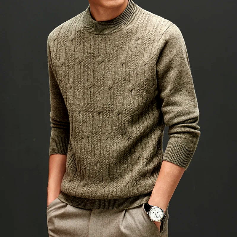 Herre Sweater i Stilfuld Design 5