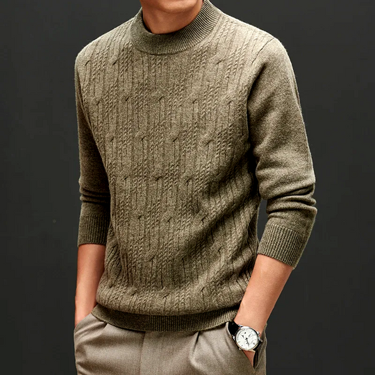 Herre Sweater i Stilfuld Design 5