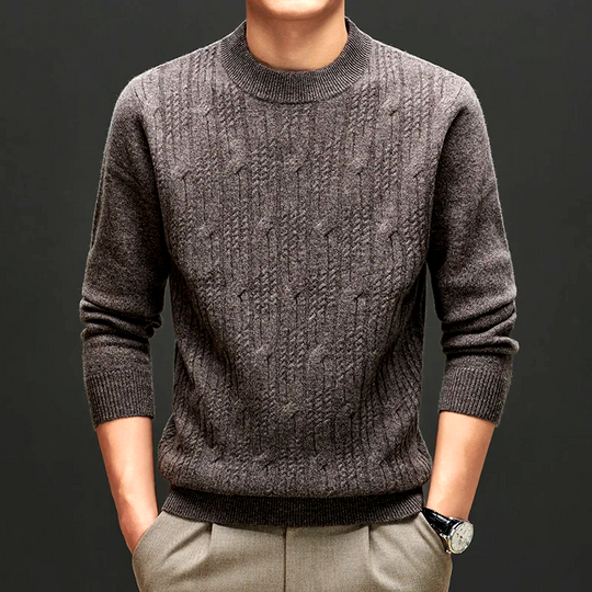 Herre Sweater i Stilfuld Design 8