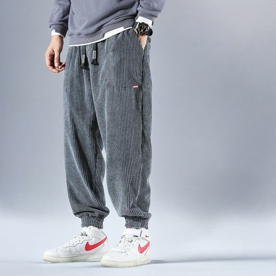 Herre Sweatpants Relaxed Fit Corduroy 2