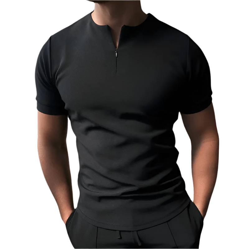 Herre T Shirt Basis Komfortabel Polyester - T Shirts Mænd til Hverdag 0