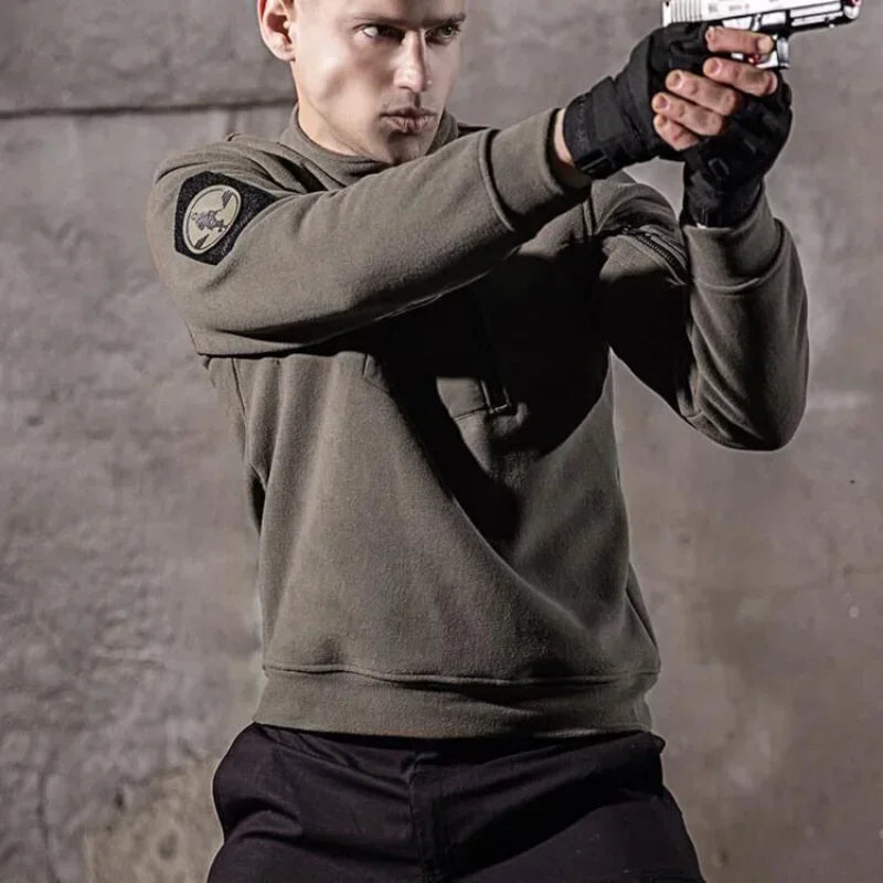 Herre Tactical Jakke Med Fleksibel Design 6