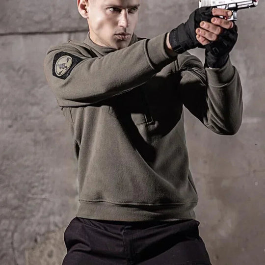 Herre Tactical Jakke Med Fleksibel Design 6