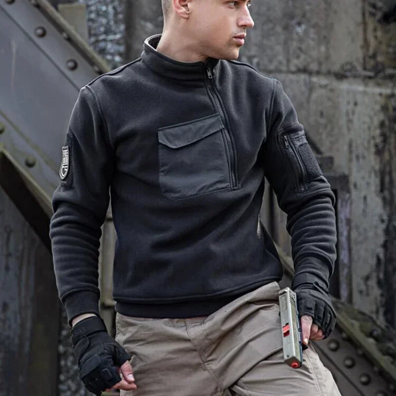 Herre Tactical Jakke Med Fleksibel Design 7