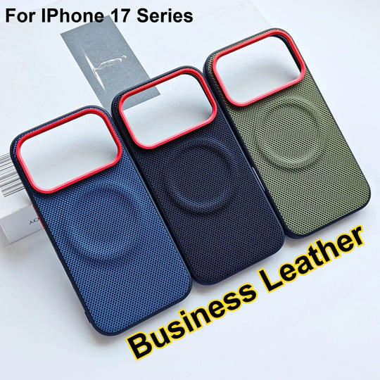 Herre Telefontaske til iPhone 17 Pro Max Vintage Stil 2