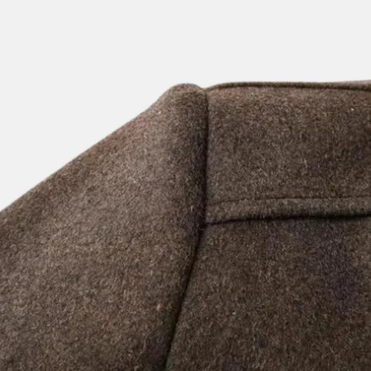 Herre Tjock Ullrock med Justerbare Detaljer 5