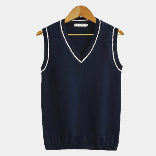 Herre Trøje Ärmløs Tidløs Design til Mænd 3