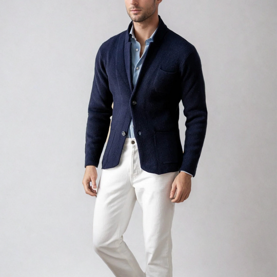 Herre Ullblazer med Ficka 1