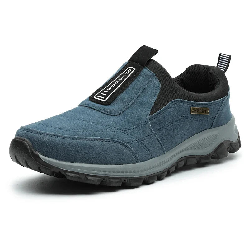 Herre Vandresko Slip-On Suede Læder Åndbar Casual 6