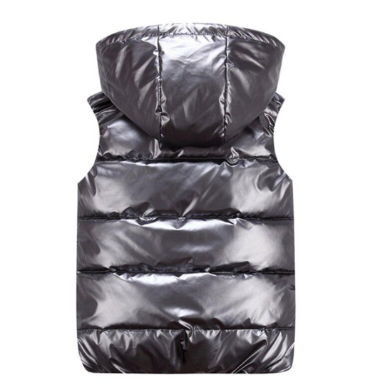 Herre Vest Sporty Med Justerbar Hætte 6