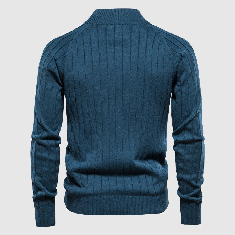 Herre Vest med Lynlås og Komfortabelt Design 5