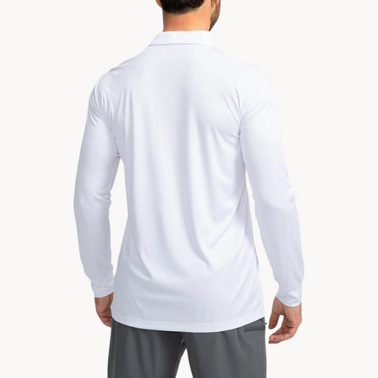 Herren Polo Shirt Med Knapper 4