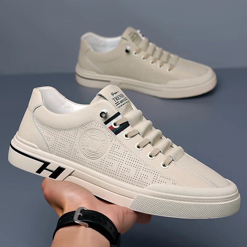 Herresko Læder Casual Stilren 3