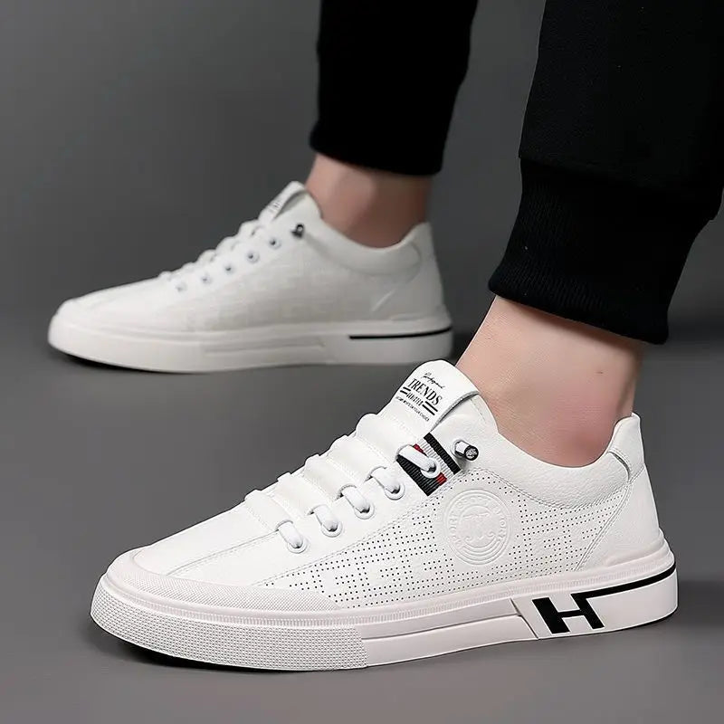 Herresko Læder Casual Stilren 5