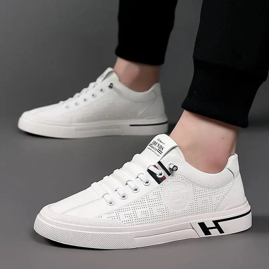 Herresko Læder Casual Stilren 5