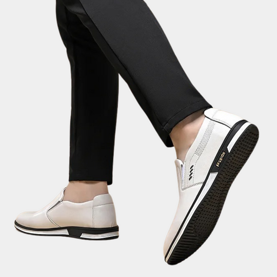 Herresko Loafers i PU-syntetisk Læder 4