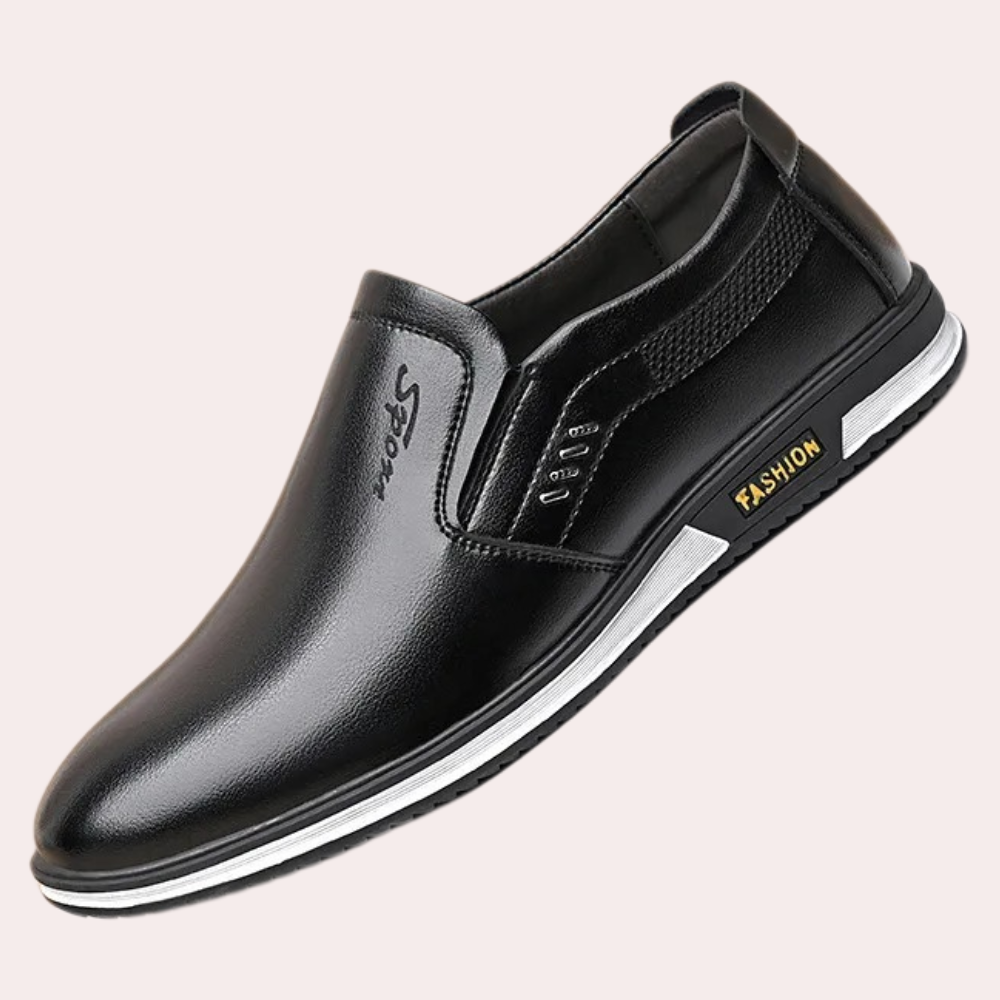 Herresko Loafers i PU-syntetisk Læder 7