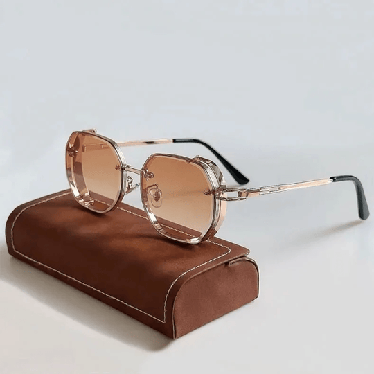 Herresolbriller med Elegant Stålramme 3