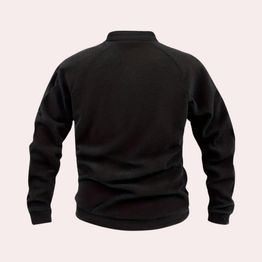 Herresweater med Stretch og Afslappet Stil 4