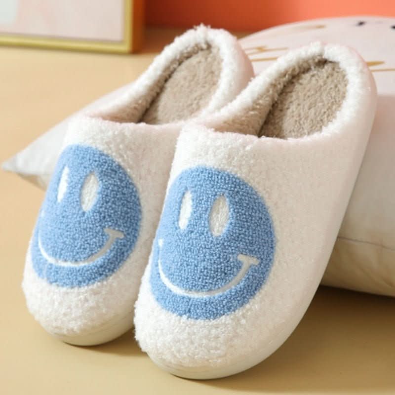 Hjemmesko Dame med Smiley Design til Vinterkomfort 10
