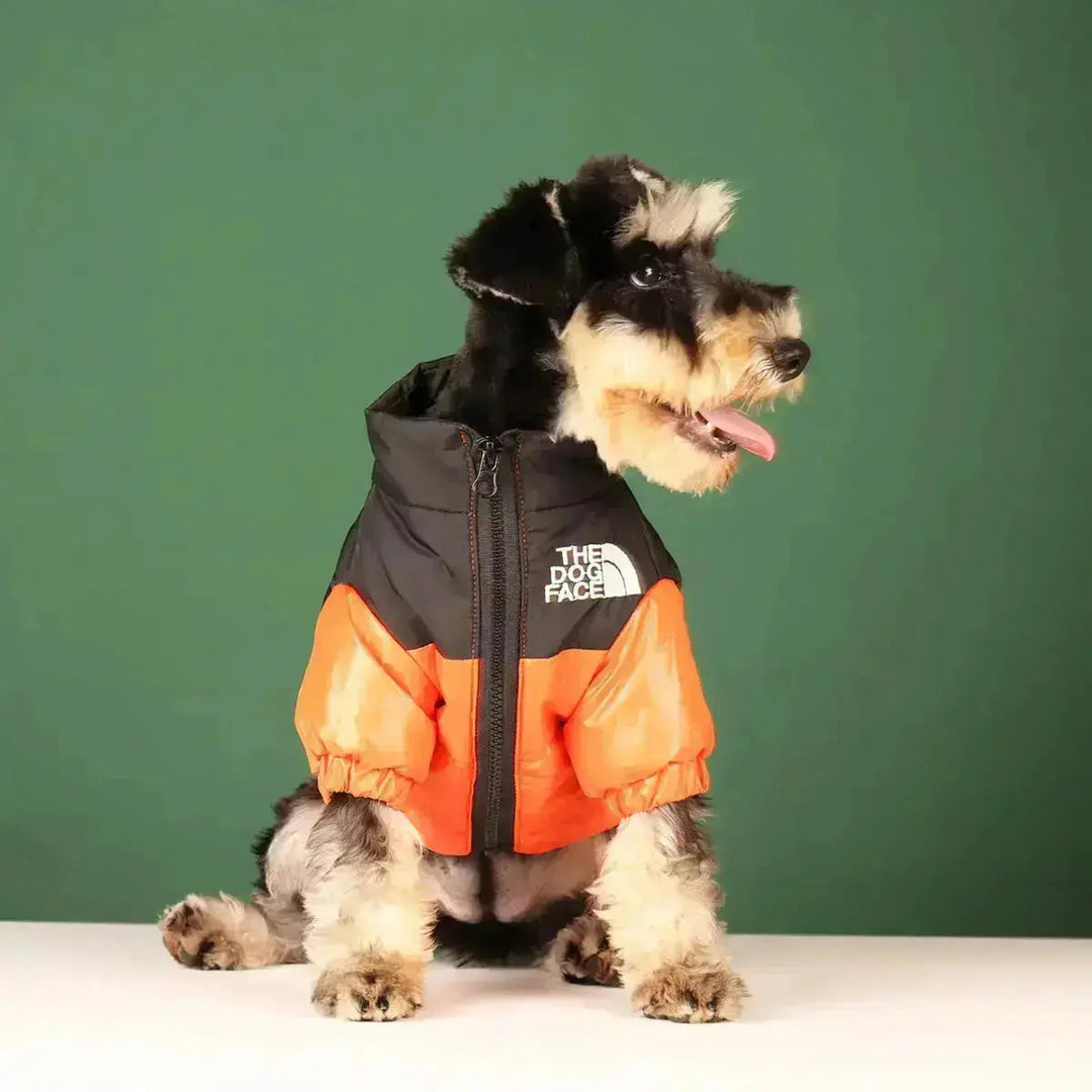 Hundejakke Vinter Pufdesign Med Lynlås 8