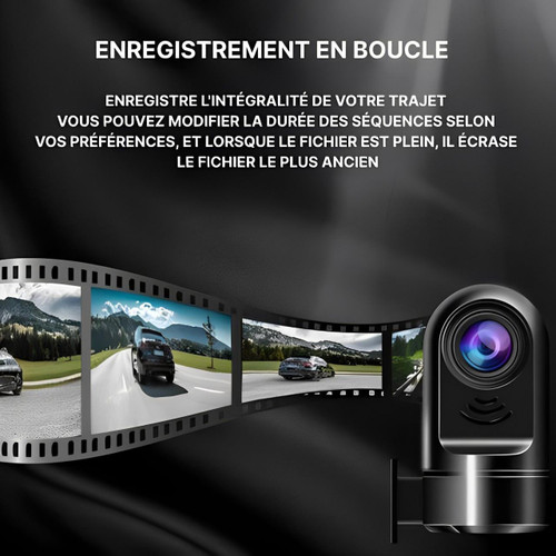 Intelligent Dashcam Til Bil Med AI Parkeringsovervågning 7