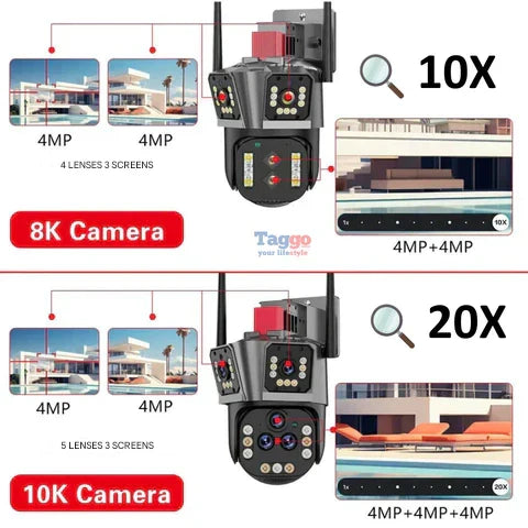 Intelligent Videoovervågningskamera med 20MP og 20x Zoom 4