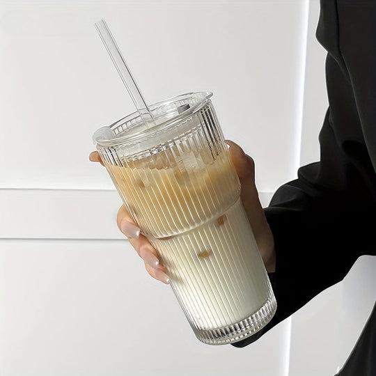 Isoleret Kaffekrus Med Låg Og Halm Til Varme Og Kolde Drikke 2