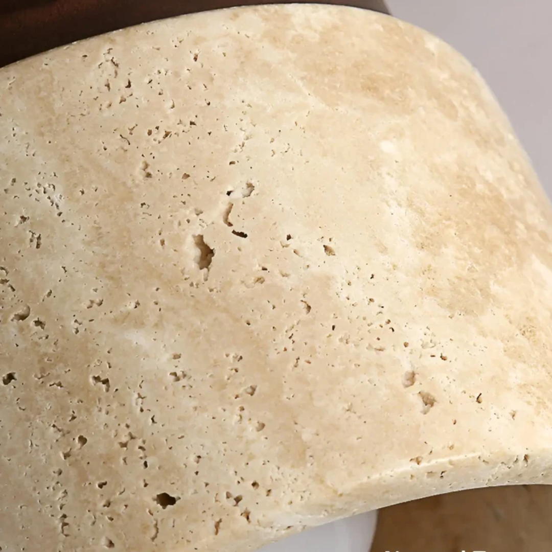 Japansk Loftslampe i Marmor Stil 4