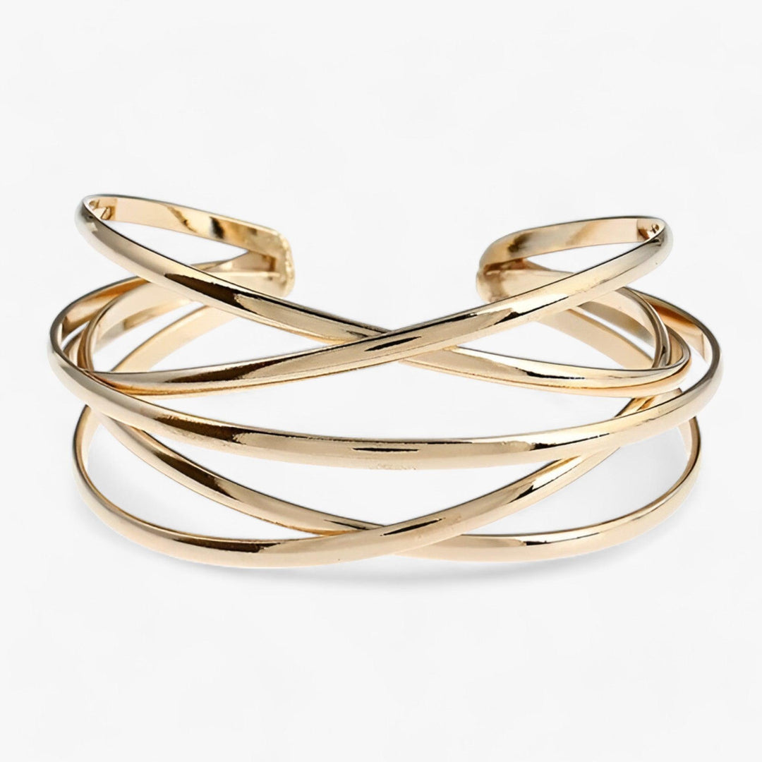Justerbart Guld Armbånd med Moderne Design til Kvinder 1