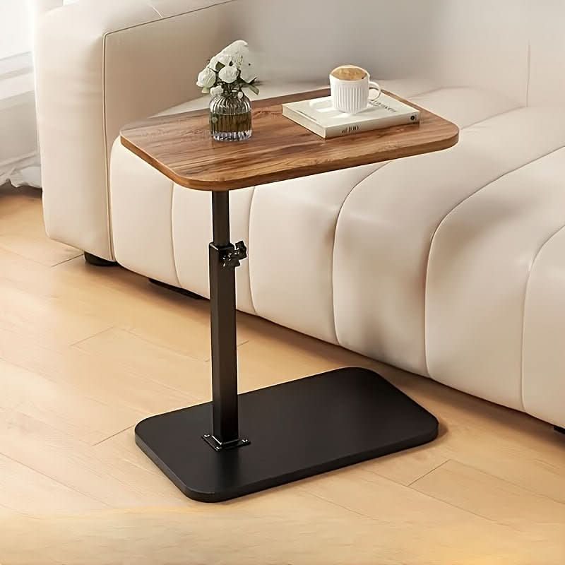 Justerbart Sidebord Til Sofa - Multifunktionelt Design Med Justerbar Højde 1