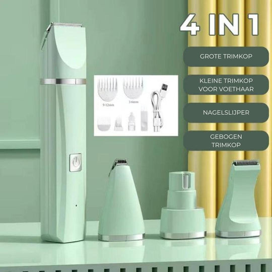 Kæledyrs Trimmer 4-i-1 TrimMaster Pro Til Hunde Og Katte 0