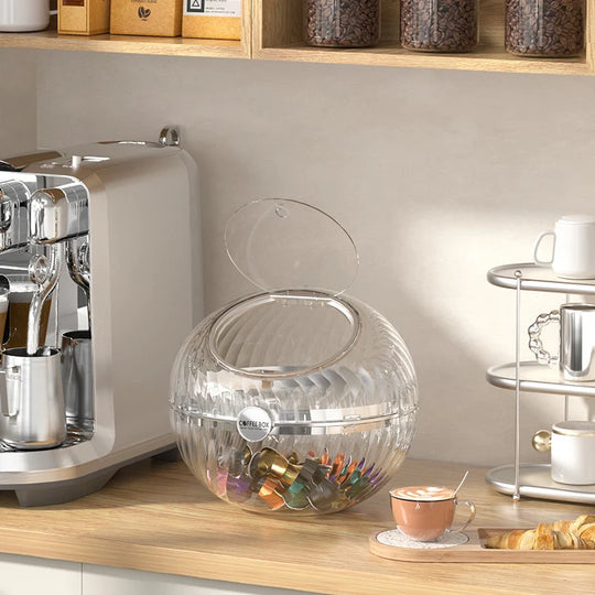 Kaffekapseldispenser Sfærisk Transparent Design 5