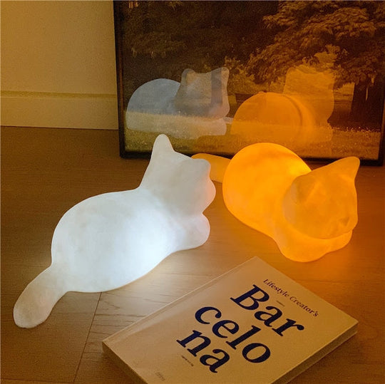 Kattens Natlys PurrLamp Drømmende Design 5