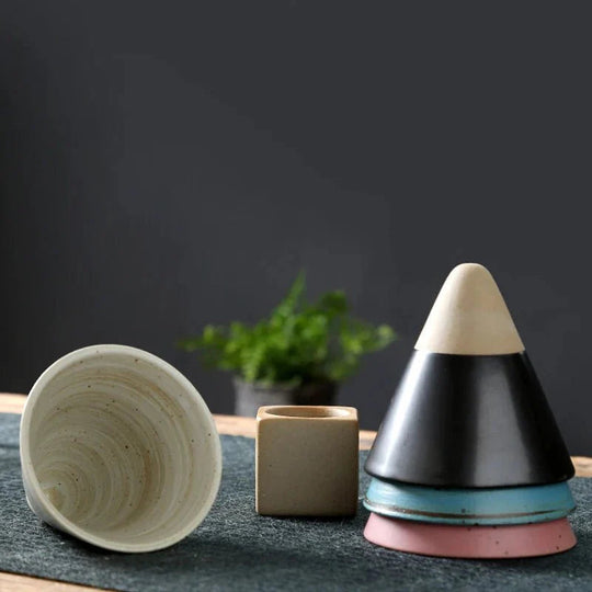 Kegleformet Kaffekrus Kunstnerisk Design 3