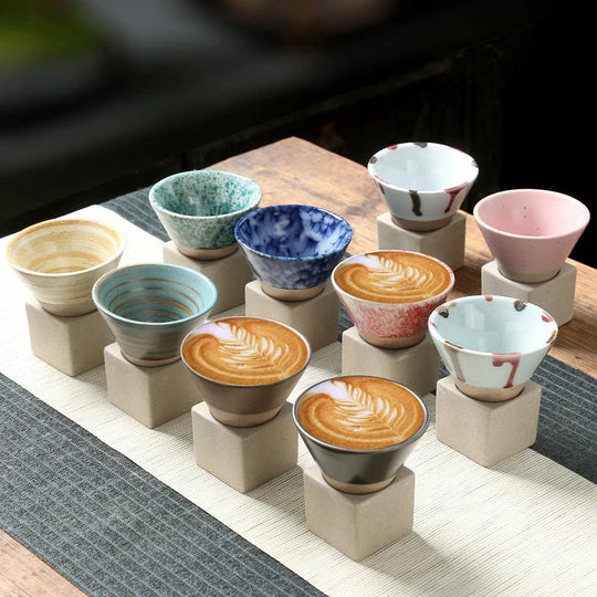 Kegleformet Kaffekrus Kunstnerisk Design 5
