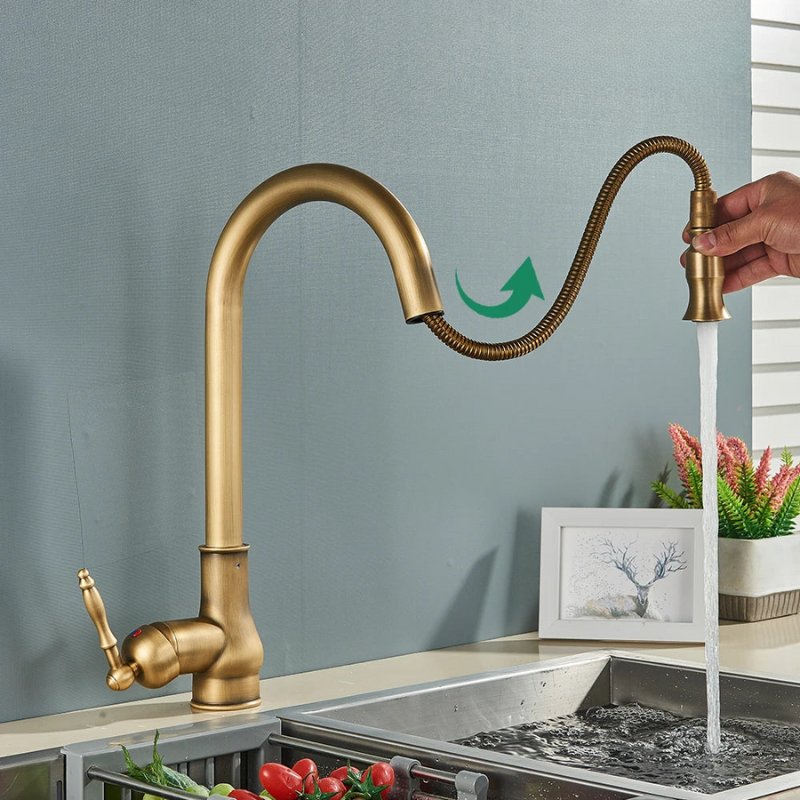 Køkkenarmatur Vintage Tap Retro Stil 1