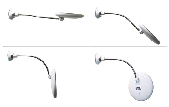 Kosmetikspejl med LED-belysning og 10x Forstørrelse 4