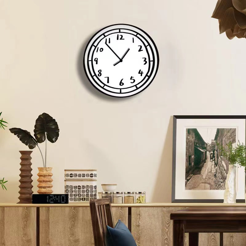 Kreativ Vægur Tegneserie Design 0