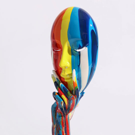 Kvindemaske Kunstnerisk Dekoration 8