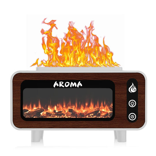 Kvindernes Aromadiffuser med Flammeeffekt og LED-belysning 6