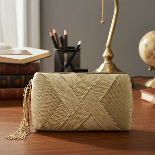 Kvinders Aften Clutch med Kvast Moderne Design 0