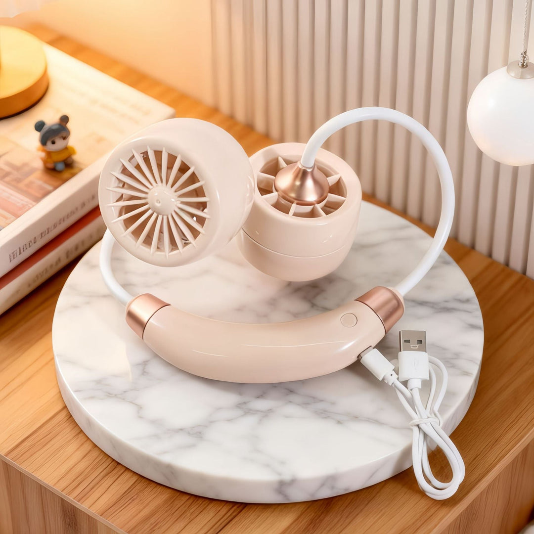 Kvinders Bærbar Halsventilator Fleksibel Design 4