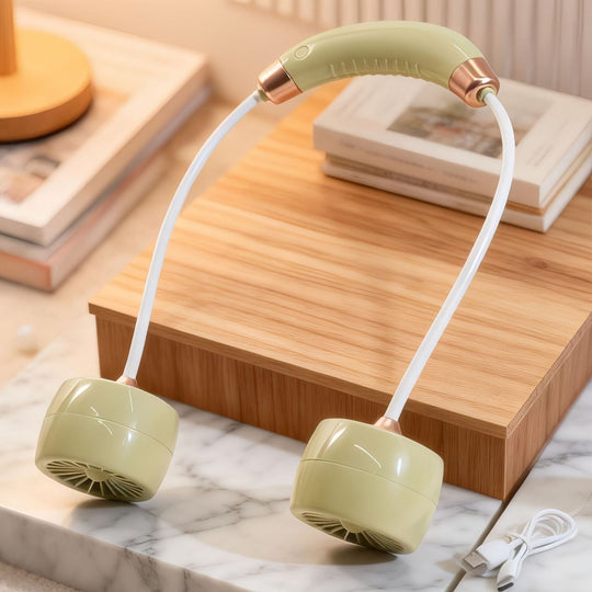Kvinders Bærbar Halsventilator Fleksibel Design 6