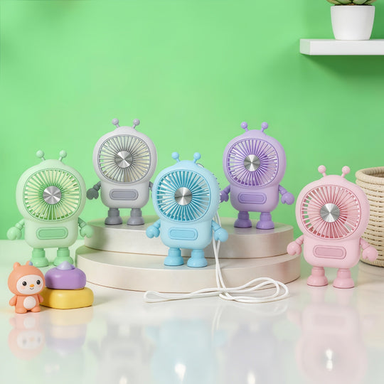 Kvinders Bærbar Ventilator med Legende Design 4