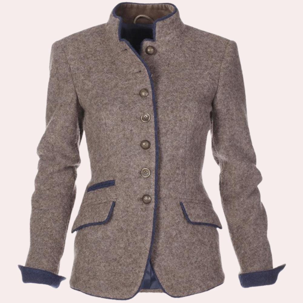 Kvinders Blazer med Struktureret Pasform 1
