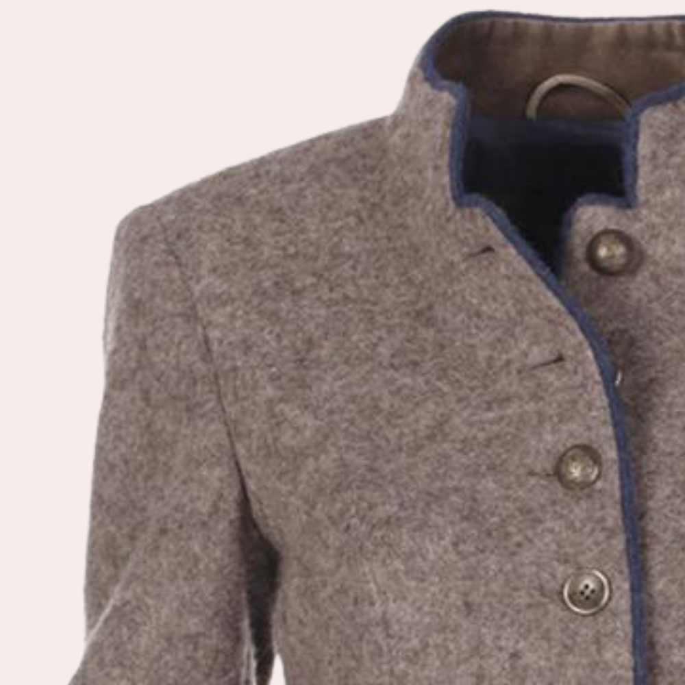 Kvinders Blazer med Struktureret Pasform 2