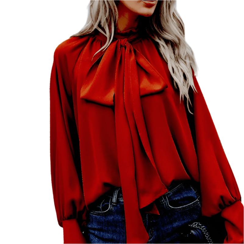 Kvinders Bluse Casual Elegant Polyester 0