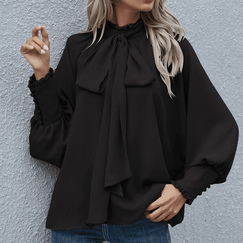 Kvinders Bluse Casual Elegant Polyester 1
